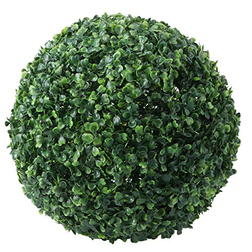SOIMISS Hochzeitsdekoration Buchsbaum-Formschnittkugeln Kunstpflanze Topiary – 14 Deko-Kugeln aus Buchsbaum-Imitat für Garten Balkon Garten Hochzeit Heimdekoration Partyzubehör von SOIMISS