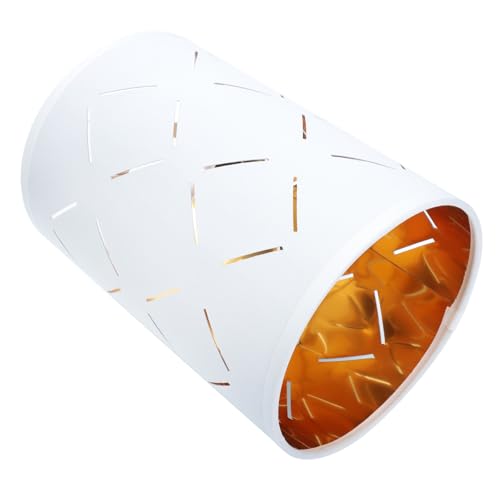 SOIMISS Hollow Cloth Art Lampenschirm Rund Dekorativ Eleganter Lampenschirm für Tisch Wand und Deckenlampen für Wohnzimmer und Schlafzimmer Hochwertiges Material Einfache Montage von SOIMISS