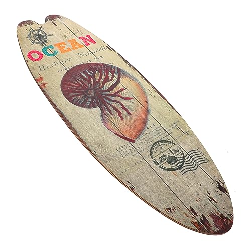 SOIMISS Holz Surfbrett Schild Wanddekoration Strand Sommer Hausbar Tischaufsteller Aufhängbar Retro Look Handwerklich Dekorativ Küstenmotiv SOIMISS Holz Surfbrett Schild Wanddekoration Strand Sommer Hausbar Tischaufsteller Aufhängbar Retro Look Handwerklich Dekorativ Küstenmotiv von SOIMISS