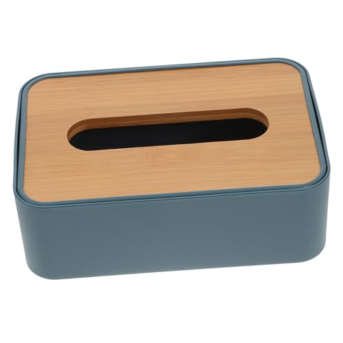 SOIMISS Holz Taschentuchbox Rechteckiger Tissue Holder mit Elegantem Design Praktischer Tissue Box Cover für Zuhause und Büro Kompakte Aufbewahrung für Kosmetiktücher und Servietten SOIMISS Holz Taschentuchbox Rechteckiger Tissue Holder mit Elegantem Design Praktischer Tissue Box Cover für Zuhause und Büro Kompakte Aufbewahrung für Kosmetiktücher und Servietten von SOIMISS