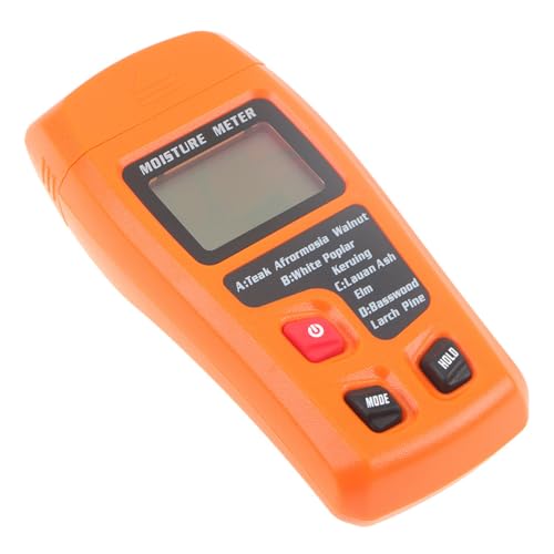 SOIMISS Holzfeuchtigkeitsmesser Lcd display Feuchtigkeitsprüfer ohne Batterie Orange Tragbar mit Datenhaltefunktion Geeignet für Holz Papier Karton Feuchtigkeitsmessung im Alltag und SOIMISS Holzfeuchtigkeitsmesser Lcd display Feuchtigkeitsprüfer ohne Batterie Orange Tragbar mit Datenhaltefunktion Geeignet für Holz Papier Karton Feuchtigkeitsmessung im Alltag und von SOIMISS