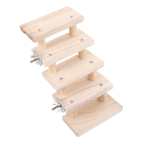 SOIMISS Holzleiter für Hamster Meerschweinchen und Chinchillas Natürliche Kletterleiter für Kleintiere Balance und Koordination SOIMISS Holzleiter für Hamster Meerschweinchen und Chinchillas Natürliche Kletterleiter für Kleintiere Balance und Koordination von SOIMISS