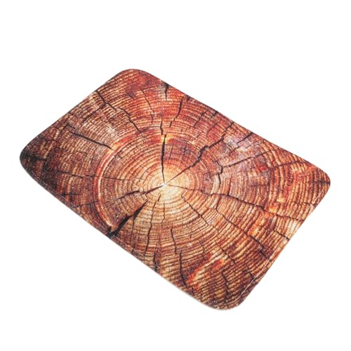 SOIMISS Holzmaserung Bodenmatte rutschfest Wasserfest Bad Teppich Fußmatte Home Floor Sticker Dekorativ Komfortabel Sicher von SOIMISS