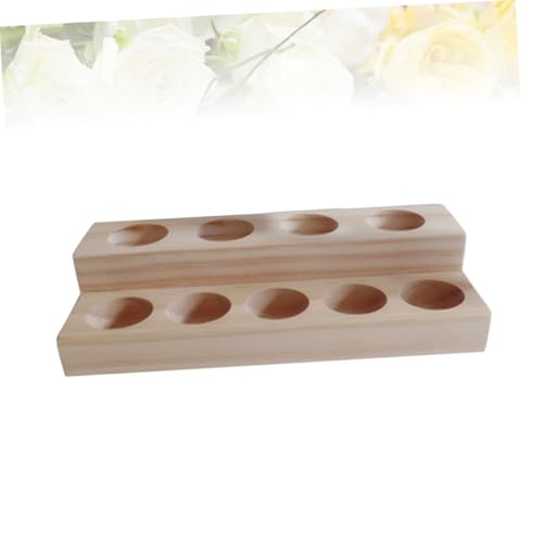 SOIMISS Holzregal für Ätherische Öle Organizer mit Fächern zur Sicheren Aufbewahrung und Präsentation von Duftölflaschen Multifunktionaler Aromatherapie displayständer für Schminktisch SOIMISS Holzregal für Ätherische Öle Organizer mit Fächern zur Sicheren Aufbewahrung und Präsentation von Duftölflaschen Multifunktionaler Aromatherapie displayständer für Schminktisch von SOIMISS