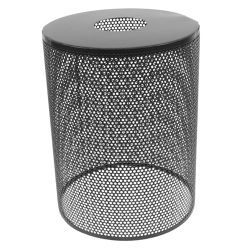 SOIMISS Industrieller Metall Lampenschirm Hohles Netzdesign Eleganter Eisendraht Lampenschirm Ersatz für Pendelleuchte Kleine Tischlampe Vielseitig für Wohnzimmer Esszimmer Schlafzimmer von SOIMISS