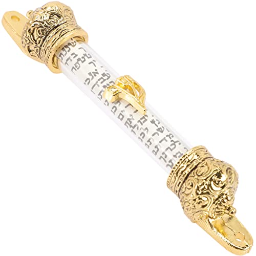 SOIMISS Jüdische Türmezuza Jüdische Mezuzah Schriftrolle Mezuza Mit Koscher Schriftrolle Türdeko Feng Shui Charms Tür Mesusa Jerusalem Religion Religiöse Mesusa von SOIMISS