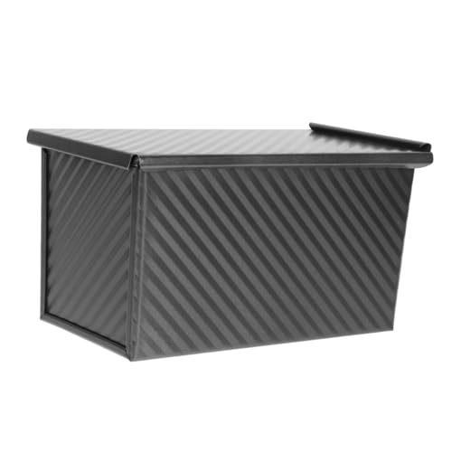SOIMISS Kastenform Brotbackform mit Deckel Wellenmuster Antihaft Toast Backform Backen mit Abdeckung für Brot und Kuchen Zuhause und Profi SOIMISS Kastenform Brotbackform mit Deckel Wellenmuster Antihaft Toast Backform Backen mit Abdeckung für Brot und Kuchen Zuhause und Profi von SOIMISS