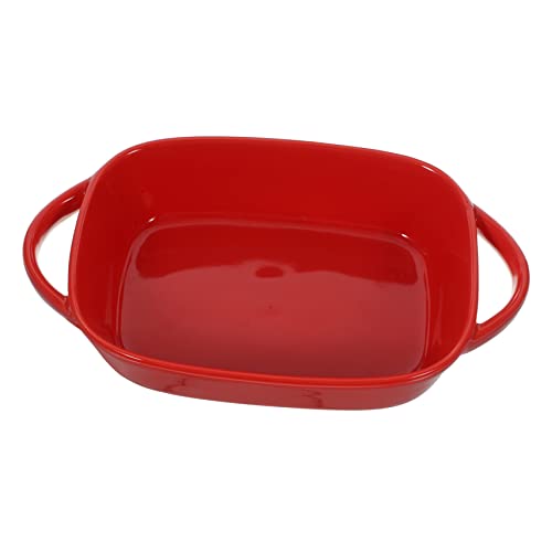 SOIMISS Keramik Backform mit Doppelgriffen Hitzebeständig Ofen Mikrowellen und Spülmaschinengeeignet Robuste Auflaufform für Kuchen Gemüse Braten und Salate Dekoratives Haushaltsgeschirr SOIMISS Keramik Backform mit Doppelgriffen Hitzebeständig Ofen Mikrowellen und Spülmaschinengeeignet Robuste Auflaufform für Kuchen Gemüse Braten und Salate Dekoratives Haushaltsgeschirr von SOIMISS