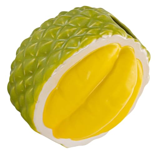 SOIMISS Dekoratives Durian-Design Keramik-blumenvase Für Hydrokulturpflanzen Wohnzimmer Bücherregal Schreibtisch Rustikale Heimdekor Langlebig Und Leicht Zu Reinigen von SOIMISS