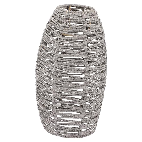 SOIMISS Klein Wicker Lampenschirm für Deckenleuchten Eleganter Weiden Lampenschirm Papierseil für Verschiedene Lichtquellen Geeignet für Wohnräume und Hotels Gemütlicher Minimalismus SOIMISS Klein Wicker Lampenschirm für Deckenleuchten Eleganter Weiden Lampenschirm Papierseil für Verschiedene Lichtquellen Geeignet für Wohnräume und Hotels Gemütlicher Minimalismus von SOIMISS