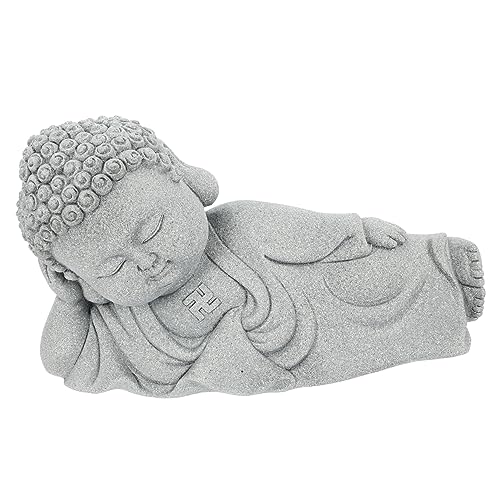 SOIMISS Kleine Buddha Statue Fischbecken Dekoration Meditationsfigur Garten Buddha Skulptur für Yoga Wohnzimmer Tisch SOIMISS Kleine Buddha Statue Fischbecken Dekoration Meditationsfigur Garten Buddha Skulptur für Yoga Wohnzimmer Tisch von SOIMISS