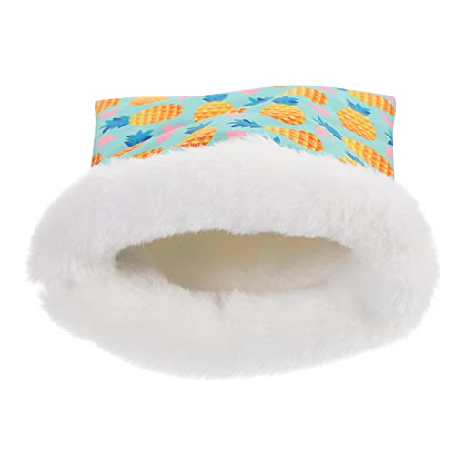 SOIMISS Hamsterbett Zuckergleiter Schlafsack Für Meerschweinchen Warmes Baumwollversteck Kleines Haustier Winterbett Kuschelnest Für Hamster Und Zuckergleiter Bequem Und Winddicht von SOIMISS
