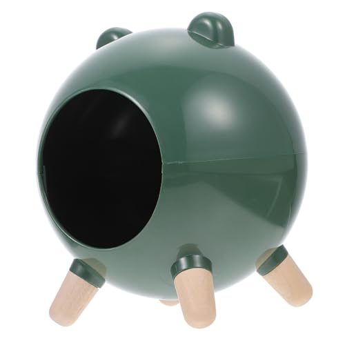 SOIMISS Kleintier Hamsterhaus aus Robustem Abs und Holz Gemütliches Versteck und Nest für Zwerghamster und Igel Vielseitig Einsetzbar als Schlafplatz und Snackhalter im Käfig SOIMISS Kleintier Hamsterhaus aus Robustem Abs und Holz Gemütliches Versteck und Nest für Zwerghamster und Igel Vielseitig Einsetzbar als Schlafplatz und Snackhalter im Käfig von SOIMISS