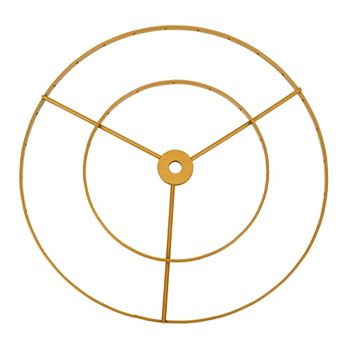 SOIMISS Kronleuchter Lampenschirm Robuster Kunst Lampenschirm Halterung DIY Pendelleuchte Stützrahmen für Esszimmer und Wohnzimmer Øcm Goldfarben für Kreative Lichtgestaltung SOIMISS Kronleuchter Lampenschirm Robuster Kunst Lampenschirm Halterung DIY Pendelleuchte Stützrahmen für Esszimmer und Wohnzimmer Øcm Goldfarben für Kreative Lichtgestaltung von SOIMISS