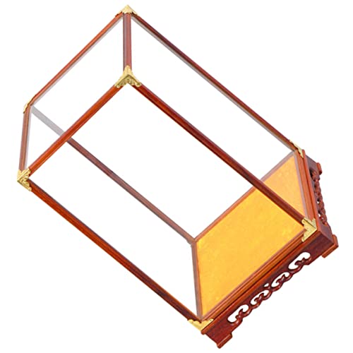 SOIMISS Kunstgegenstände -ausstellungsbox Aus Glas Transparente Vitrine Für Haushaltshandwerk Tisch-ausstellungsbox Aus Holz Und Glas Multifunktionale Für Sammlerstücke SOIMISS Kunstgegenstände -ausstellungsbox Aus Glas Transparente Vitrine Für Haushaltshandwerk Tisch-ausstellungsbox Aus Holz Und Glas Multifunktionale Für Sammlerstücke von SOIMISS