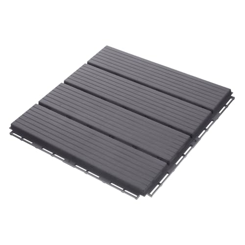 SOIMISS Kunststoff Terrassenfliesen für Außenbereich Wasserdichter Bodenbelag Interlocking Design Installieren Langlebig für Balkon oder Patio SOIMISS Kunststoff Terrassenfliesen für Außenbereich Wasserdichter Bodenbelag Interlocking Design Installieren Langlebig für Balkon oder Patio von SOIMISS