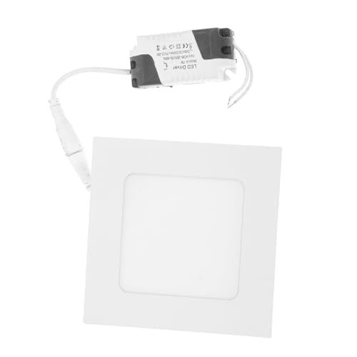 SOIMISS LED Deckenleuchte Warmweiß Energiesparende Quadratische Panellampe für Wohnzimmer Küche Büro Flur Einfache Installation Langlebiges Material von SOIMISS