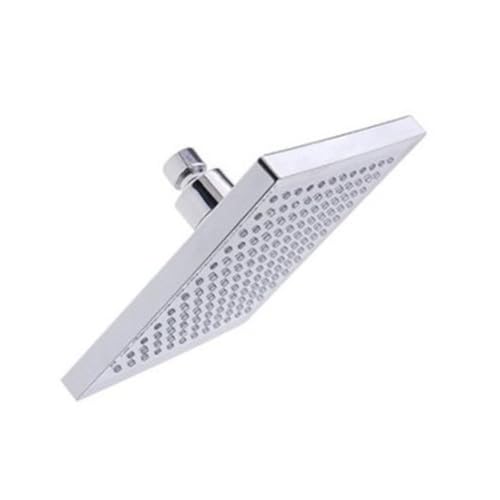 SOIMISS LED Duschkopf mit Automatischer Farbwechsel Beleuchtung Quadratisch Langlebiges Abs Einfache Montage Farbige LED Wasserbrause ohne Batterien Energiesparender Wasserduschkopf für von SOIMISS