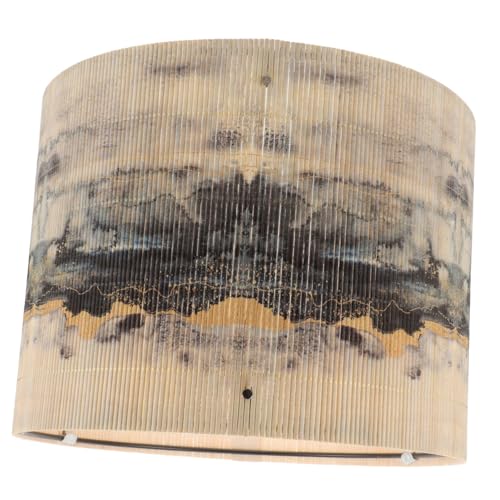 SOIMISS Lampenschirm Tischlampe Langlebig Vielseitig für Wohnzimmer Schlafzimmer Büro Dekorativer Lampenschirm Schraubfassung Passend für Hängelampe Stehlampe Pendelleuchte von SOIMISS