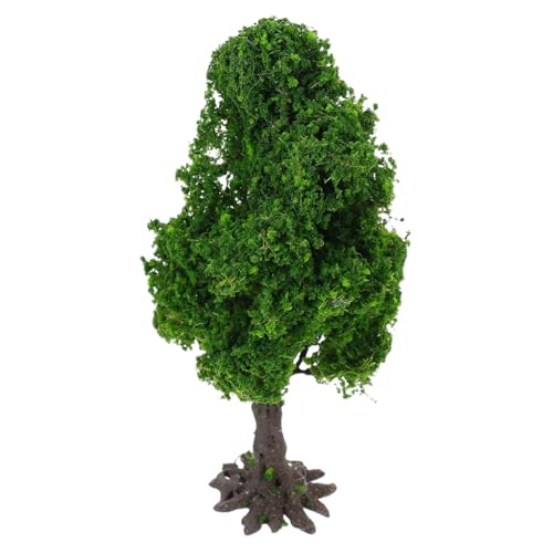 SOIMISS Landschaftsbaummodell Mini Gefälschter Baum Mini-gartenbaum Mikrolandschaftsornament Mini-szenenzubehör-modellbäume Sandtischmodell Miniatur-landschaftsmodell Green Eisendraht von SOIMISS