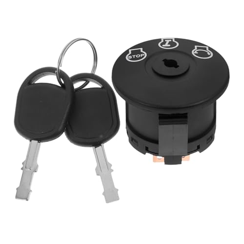 SOIMISS Lawn Mower Zündschloss mit Schlüssel Ersatz für Rasenmäher Startschalter Langlebig Einfache Installation Kompatibel SOIMISS Lawn Mower Zündschloss mit Schlüssel Ersatz für Rasenmäher Startschalter Langlebig Einfache Installation Kompatibel von SOIMISS