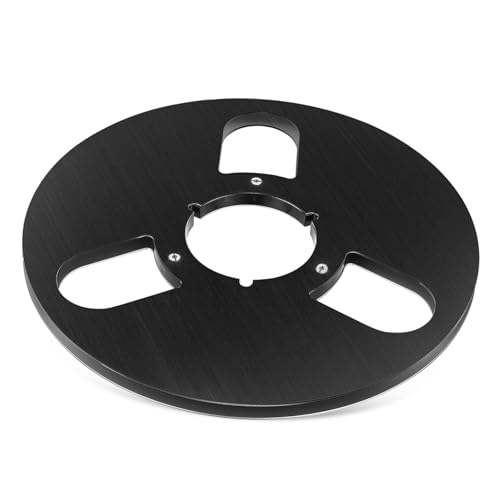 SOIMISS Leeres Tonband Spulrad aus Aluminiumlegierung Offenes Bandspulrad Stabil und Langlebig Ersatzspule für Bandgeräte und Tonbandgeräte Niedriges Geräusch Hohe Klangqualität SOIMISS Leeres Tonband Spulrad aus Aluminiumlegierung Offenes Bandspulrad Stabil und Langlebig Ersatzspule für Bandgeräte und Tonbandgeräte Niedriges Geräusch Hohe Klangqualität von SOIMISS