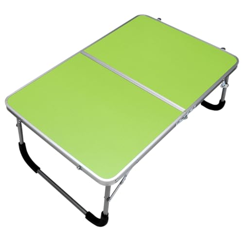 SOIMISS Leichter Aluminium Klapptisch Stabiler Camping und BBQ Tisch Tragbarer Computer und Gartentisch Einfach zu Reinigen Schnell und Abbaubar für Outdoor Reise und Picknick von SOIMISS
