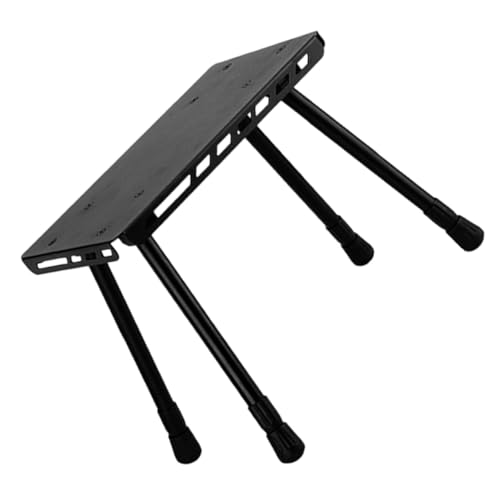 SOIMISS Leichter Stabiler Klappbarer Campingtisch aus Robustem Eisen Praktisch Faltbar mit Tragetasche für Outdoor Camping Picknick Wandern Angeln und Gartenutzung von SOIMISS