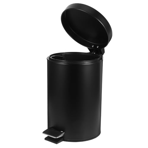 SOIMISS Lidded Pedal Abfalleimer für Küche Mülleimer mit Deckel Runder Müllbehälter für Abfalltrennung für Schlafzimmer Wohnzimmer und SOIMISS Lidded Pedal Abfalleimer für Küche Mülleimer mit Deckel Runder Müllbehälter für Abfalltrennung für Schlafzimmer Wohnzimmer und von SOIMISS