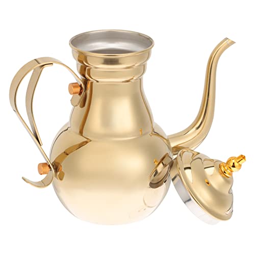 SOIMISS Longspout Kaffeekanne aus Mittelöstlicher Stil Handbrüh Tee und Kaffeekanne mit Filter Praktischer Kaffeebereiter für Zuhause und Gastronomie SOIMISS Longspout Kaffeekanne aus Mittelöstlicher Stil Handbrüh Tee und Kaffeekanne mit Filter Praktischer Kaffeebereiter für Zuhause und Gastronomie von SOIMISS