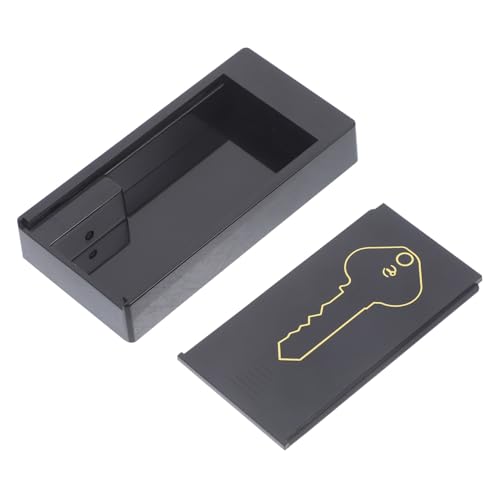 SOIMISS Magnetischer Autoschlüsselversteck Tragbare Schlüsselbox mit Magnetfunktion für Sichere Aufbewahrung Wasserdichtes Design für Unterwegs Schwarz SOIMISS Magnetischer Autoschlüsselversteck Tragbare Schlüsselbox mit Magnetfunktion für Sichere Aufbewahrung Wasserdichtes Design für Unterwegs Schwarz von SOIMISS
