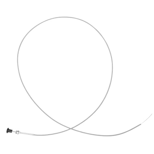 SOIMISS Metall Gaszug Zuschneidbares Seil für Rasenmäher Kart und Schlepper Langlebiges Hochleistungsmaterial mit Feuerklappe für Sichere Bedienung Vielseitig Einsetzbar bei Garten und von SOIMISS