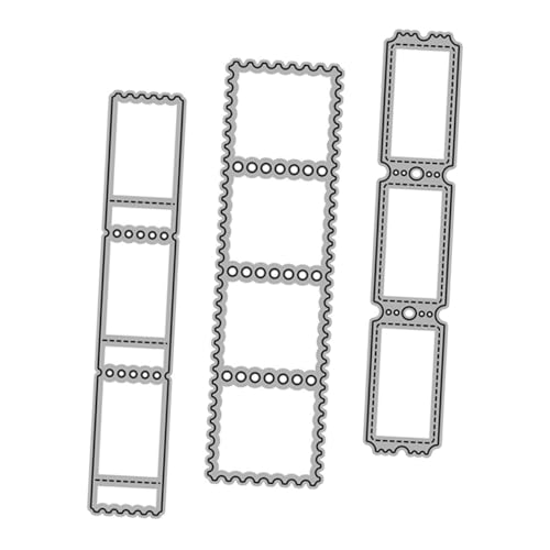 SOIMISS Metall Stanzform DIY Stempel Design Prägeschablone für Kartenherstellung Scrapbooking Basteln Langlebiger Kohlenstoffstahl Einfache Handhabung für Kreative und von SOIMISS