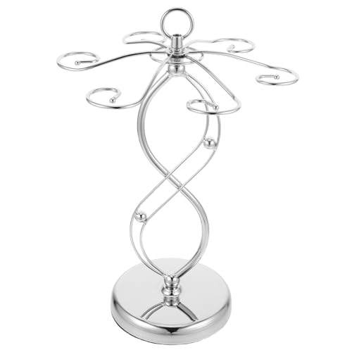 SOIMISS Metallhalter für Weingläser Dekorativer Hängeständer für Küche und Bar Platzsparende Lösung für Stilvolle Präsentation von SOIMISS