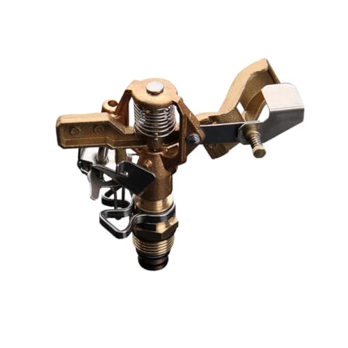 SOIMISS Metallischer Automatischer Rotierender Sprinklerkopf für Gartenbewässerung Einstellbarer Bereich Hochleistungs Rasensprenger für Bäume und Sträucher SOIMISS Metallischer Automatischer Rotierender Sprinklerkopf für Gartenbewässerung Einstellbarer Bereich Hochleistungs Rasensprenger für Bäume und Sträucher von SOIMISS