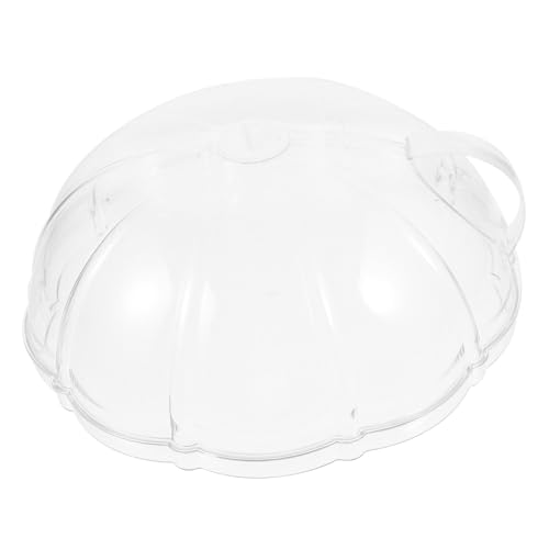 SOIMISS Mikrowellen Spritzschutz Abdeckung aus Lebensmittelechtem Material Transparent Hitzebeständig für Schalen und Teller Schützt vor Spritzern und Erhält Dampf für Gleichmäßiges von SOIMISS