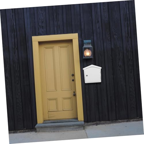 SOIMISS Milchbox Kunststoff Wandmontage Milchbehälter mit Verschluss für Außenbereich Balkon Brief Milchflaschenaufbewahrung Langlebig Wetterfest SOIMISS Milchbox Kunststoff Wandmontage Milchbehälter mit Verschluss für Außenbereich Balkon Brief Milchflaschenaufbewahrung Langlebig Wetterfest von SOIMISS