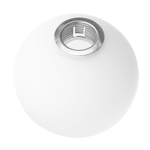 SOIMISS Milchweiß Mattierte Glas Lampenschirm Kugelform Ersatz Lampenschirm für Pendelleuchte Fassung Dekorative Deckenleuchte Abdeckung Ersatzglas für Kronleuchter und Hängelampe von SOIMISS