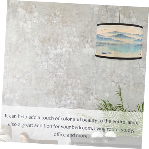 SOIMISS Moderner Natürlicher Lampenschirm Für Wandleuchte Deckenleuchte Wohnzimmer Schlafzimmer Dekoration von SOIMISS