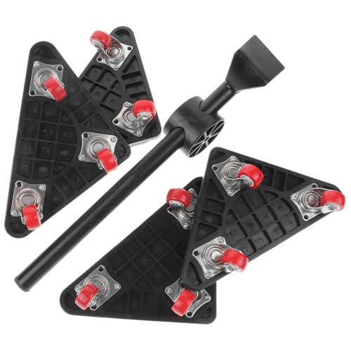 SOIMISS Möbeltransporter Mit Rädern Metall Dolly Für Schwere Möbel Moving Werkzeug Dreieck Design Rollwagen von SOIMISS