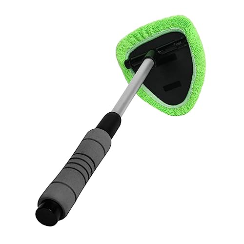 SOIMISS Multifunktionaler Auto Glasscheibenreiniger mit Drehbarem Mikrofaserkopf Ergonomischem Teleskopgriff Fusselfreier für Fenster Spiegel Bad und Möbel Wiederverwendbar Grün SOIMISS Multifunktionaler Auto Glasscheibenreiniger mit Drehbarem Mikrofaserkopf Ergonomischem Teleskopgriff Fusselfreier für Fenster Spiegel Bad und Möbel Wiederverwendbar Grün von SOIMISS