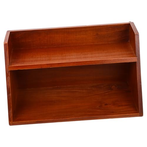 SOIMISS Multifunktionales Holz Regal Schreibtisch Organizer Mehrschichtig Stabile Platzsparend für Büro Zuhause von SOIMISS