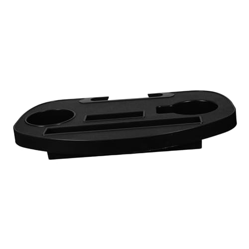 SOIMISS Multifunktionales Kunststoff Tray mit Anti verschüttungs getränkehalter für Liegestuhl Stabiler Organizer für Strand Klappstühle als Ablage für Outdoor Wiederverwendbar von SOIMISS