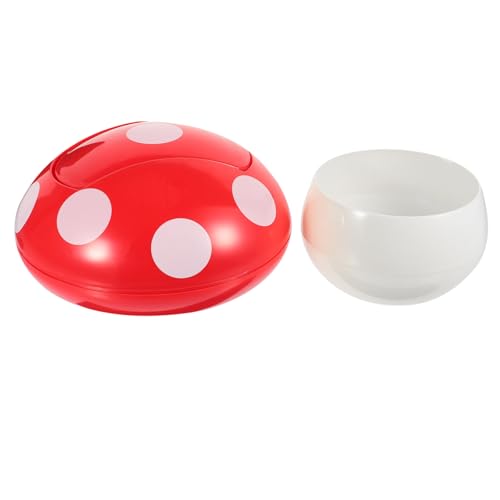 SOIMISS Mushroom Shaped Mini Abfalleimer Lustiger Tischmülleimer für Büro Zuhause und Unterwegs Kompakter Abfallbehälter mit Dekorativem Design für Wohnräume und Kleine Müllentsorgung SOIMISS Mushroom Shaped Mini Abfalleimer Lustiger Tischmülleimer für Büro Zuhause und Unterwegs Kompakter Abfallbehälter mit Dekorativem Design für Wohnräume und Kleine Müllentsorgung von SOIMISS