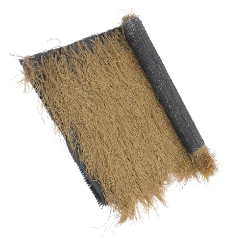 SOIMISS Nachgemachtes Strohdach zum Selbermachen wandverkleidung Wand polsterung Simuliertes Reetdach Rasen Dekorativ draussen Teppich gefälschtes Strohdach künstliche Strohplatte Sport von SOIMISS