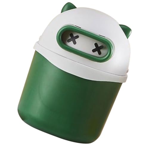 SOIMISS Niedriger Desktop Mülleimer mit Deckel Adorable Panda Design Robuster Mini Abfalleimer für Büro Kinderzimmer Küche Wohnzimmer und Bad Tragbarer Tisch Müllbehälter SOIMISS Niedriger Desktop Mülleimer mit Deckel Adorable Panda Design Robuster Mini Abfalleimer für Büro Kinderzimmer Küche Wohnzimmer und Bad Tragbarer Tisch Müllbehälter von SOIMISS