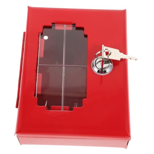 SOIMISS Notfall Schlüsselbox Wandmontage für Türen und Fenster Feuerlöscher Schrank Aufbewahrungsbox Wetterfeste Outdoor Schlüsselbox mit Sicherem Schlüsselbehälter für Zuhause und Büro SOIMISS Notfall Schlüsselbox Wandmontage für Türen und Fenster Feuerlöscher Schrank Aufbewahrungsbox Wetterfeste Outdoor Schlüsselbox mit Sicherem Schlüsselbehälter für Zuhause und Büro von SOIMISS