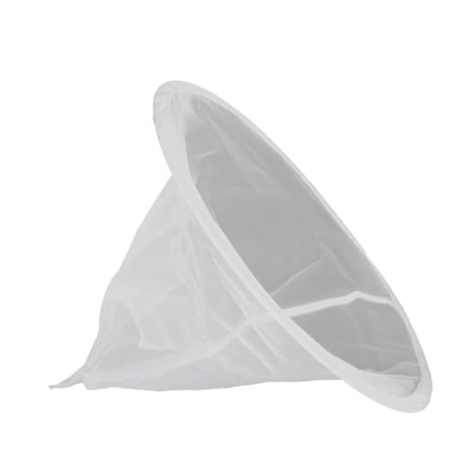 SOIMISS Nylon Feines Filternetz Beekeeping Tool Honigsieb mit Metallring Wiederverwendbar Tiefe Für Honigfiltration Imkerzubehör Weiß von SOIMISS