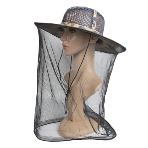 SOIMISS Outdoor Moskitonetz Hut mit Insektennetz Leichter Atmungsaktiver Boonie Hut für Angeln Imkerei und Gartenarbeit Wasserabweisend Idealer Schutz vor Mücken und Insekten SOIMISS Outdoor Moskitonetz Hut mit Insektennetz Leichter Atmungsaktiver Boonie Hut für Angeln Imkerei und Gartenarbeit Wasserabweisend Idealer Schutz vor Mücken und Insekten von SOIMISS