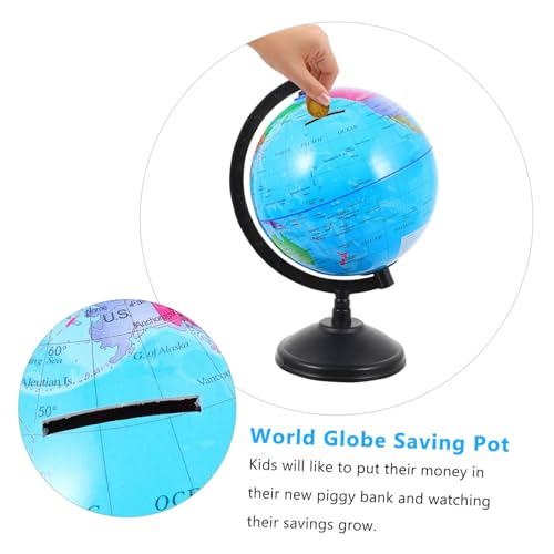SOIMISS PVC Mittlere Weltkugel Spartopf Piggy Bank Kreative Kugelform Stabile Schreibtisch Deko Farbenfroh Geruchlos Tolles für Familie SOIMISS PVC Mittlere Weltkugel Spartopf Piggy Bank Kreative Kugelform Stabile Schreibtisch Deko Farbenfroh Geruchlos Tolles für Familie von SOIMISS